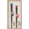 Officer 左衛門 若狭 Coating Chopsticks, Celestial Throwing Cherry Couple Chopsticks