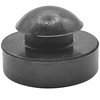 Large Rubber Push-in Ridged Stem Bumpers 1" Diam - Feet