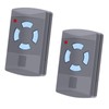 2 Pieces Replacement for Hörmann Handheld Transmitter, Garage Door Opener