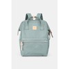 Himawari Water Resistant Canvas Backpack Bag with Side Pockets -