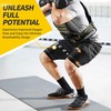 CAMBIVO Thigh Support Compression Tights 2 Pack with Hot &