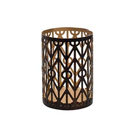 Woodwick 663595138994 Candle Holder Petite Geometric 13899E, one Size