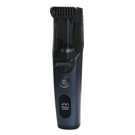 Rozenstar AZVR792 Suction Clipper, USB Charging AC Type, Type-C to Type-A, 2 Attachments, 38 Adjustable Heights, Self Haircut, Easy Dial Operation, Power Lock Function, Navy