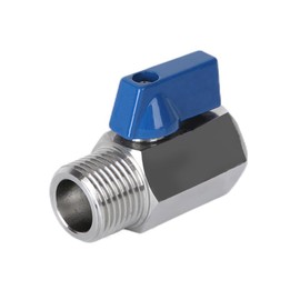 BesNPT 316 Stainless Steel Shut Off Valve 1/2" NPT Male x 1/2" NPT Female Ball Valve for Water Fuel Air