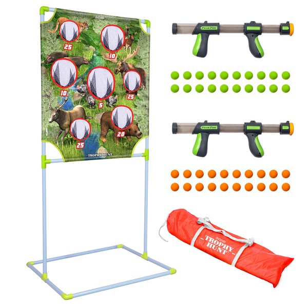 GoSports Foam Fire Games - Alien Invaders, Trophy Hunt, or