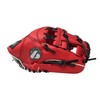 JL-115 REG baseball glove, outfiled, polyurethane, size 11.5" (Red)