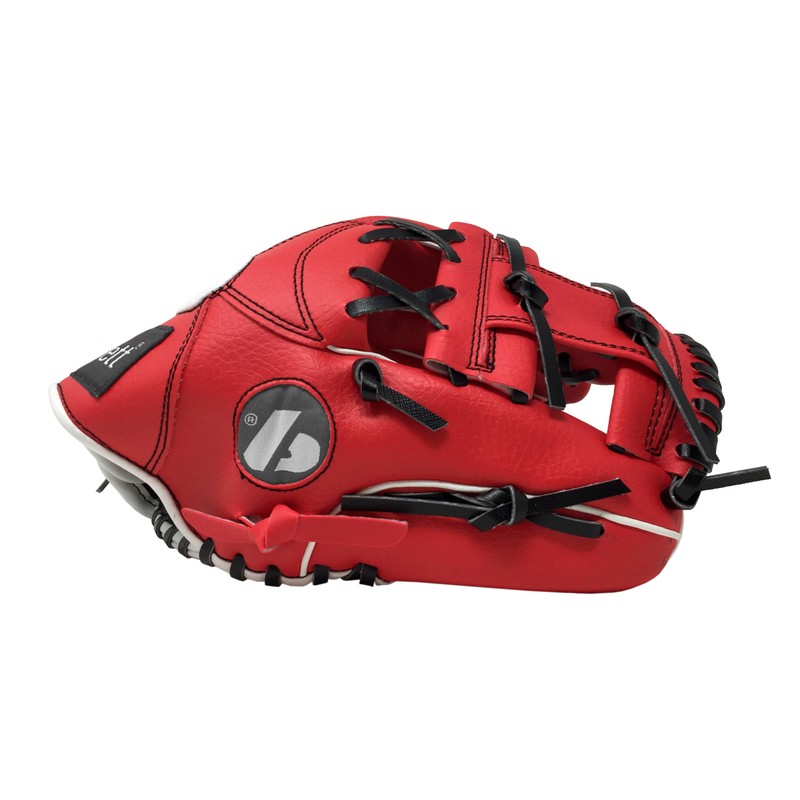 JL-115 REG baseball glove, outfiled, polyurethane, size 11.5" (Red)