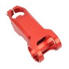Bike Stem Red Aluminum Alloy Mountain Bike Handlebars Negative 17