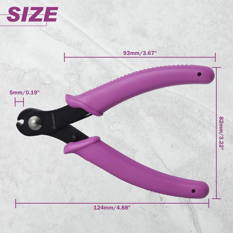 SPEEDWOX 5" Memory Wire Cutting Pliers Jewelry Parrot Beak Wire