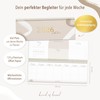 KIND OF HAZEL Desk Calendar 2026 Landscape Weekly Planner with