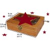Unbranded Engraved Wooden Music Box with an Monkey Engraved On