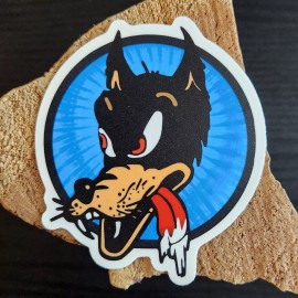 3" Grateful Dead 🐺Dire Wolf Vinyl Jerry Garcia Stickers Decals *PREMIUM*