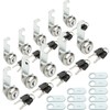 10 Pack 5/8 Cam Lock Keyed Alike Cabinet Locks with