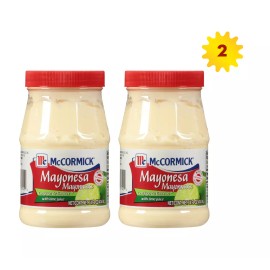 McCormick Mayonesa (Mayonnaise) With Lime Juice 14 fl oz x 2 JarS