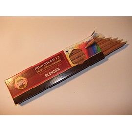 R-K1000-12 KOH-I-NOOR Polycolor Mixing Pen/Blender - 12 Pieces/Pack