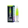 I-TOTAL - Green LED Lava Lamp Green Silver Base White