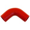 Pegasus E90.41-RED, Red Silicone Hose, 1 5/8" I.D. 90 degree