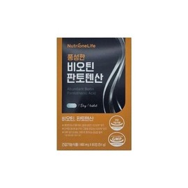 뉴트리원 풍성한 비오틴 판토텐산 900mg 60정/mjc NutriOne Rich Biotin Pantothenic Acid 900mg 60 Tablets/mjc