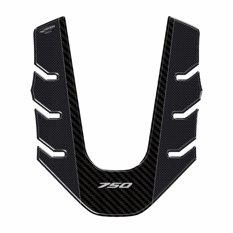 labelbike - 3D Gel Resin Sticker Mudguard Protector Compatible with