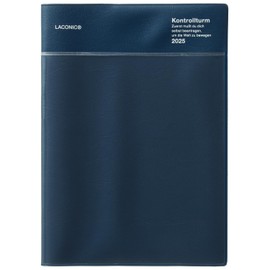 Laconic LID104-240NV 2025 Notebook, B6, Weekly Pocket, Navy, (Begins December 2024)