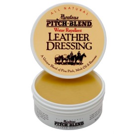 Montana Pitch Blend Leather Conditioning Balm, Product Of The U.S.A. 4 Ounce