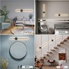 LED Battery Operated Wall Sconces 1 Pack with Remote Control,