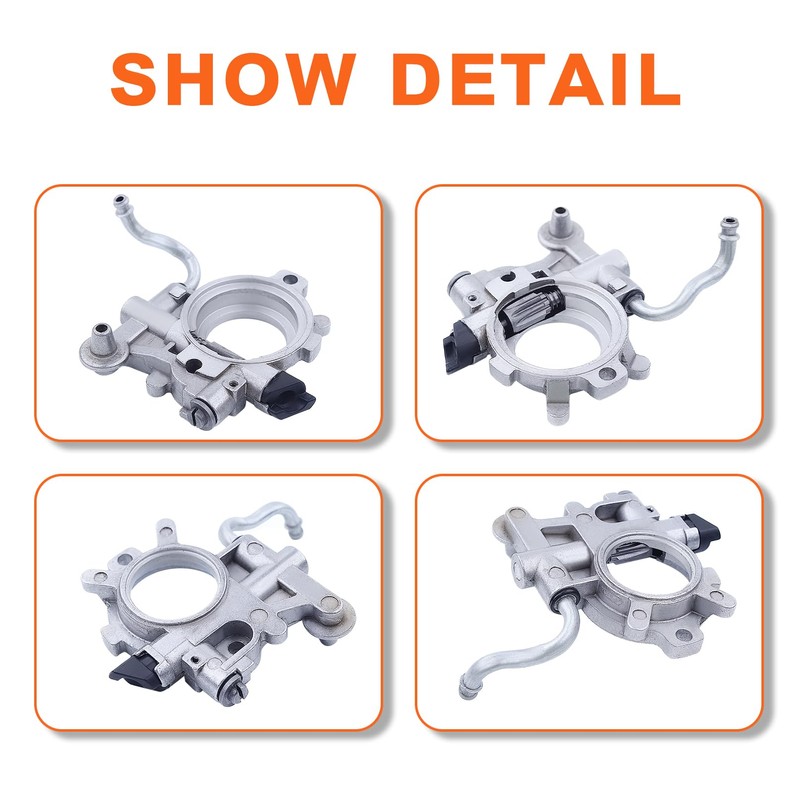 Mtanlo Oiler Oil Pump for Stihl 044 MS440 Chainsaw Worm