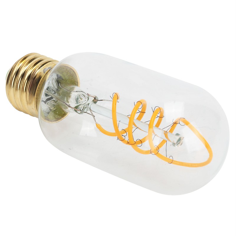 LED Bulb Double Spiral Antique Flexible Filament Retro Decoration E27
