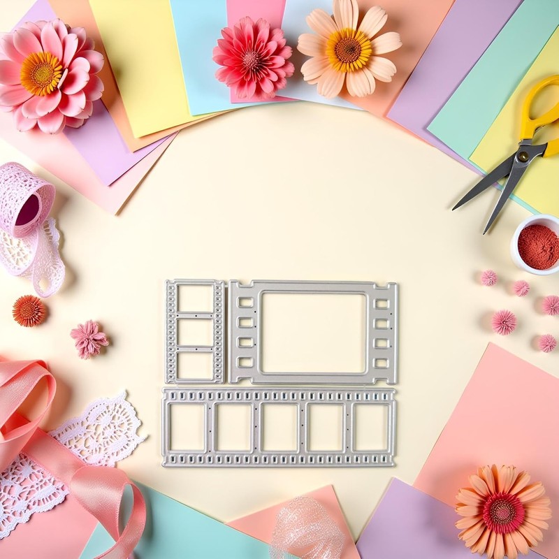 Film Photo Metal Cutting Dies Stencil Scrapbooking DIY Album Stamp