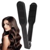 Hair Straightening Comb, Double Sided Bristle Hair Brush, Detangling Comb