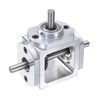 sourcing map Gear Box 90 Degree Right Angle Bevel Gearbox