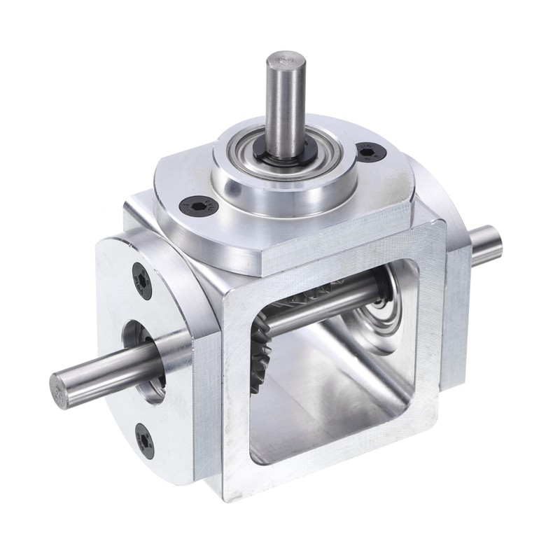 sourcing map Gear Box 90 Degree Right Angle Bevel Gearbox