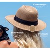 Joywant Abby Straw Sun Hat for Women with UV Protection