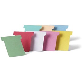 Nobo T-Cards White Size 3 (Pack of 100)