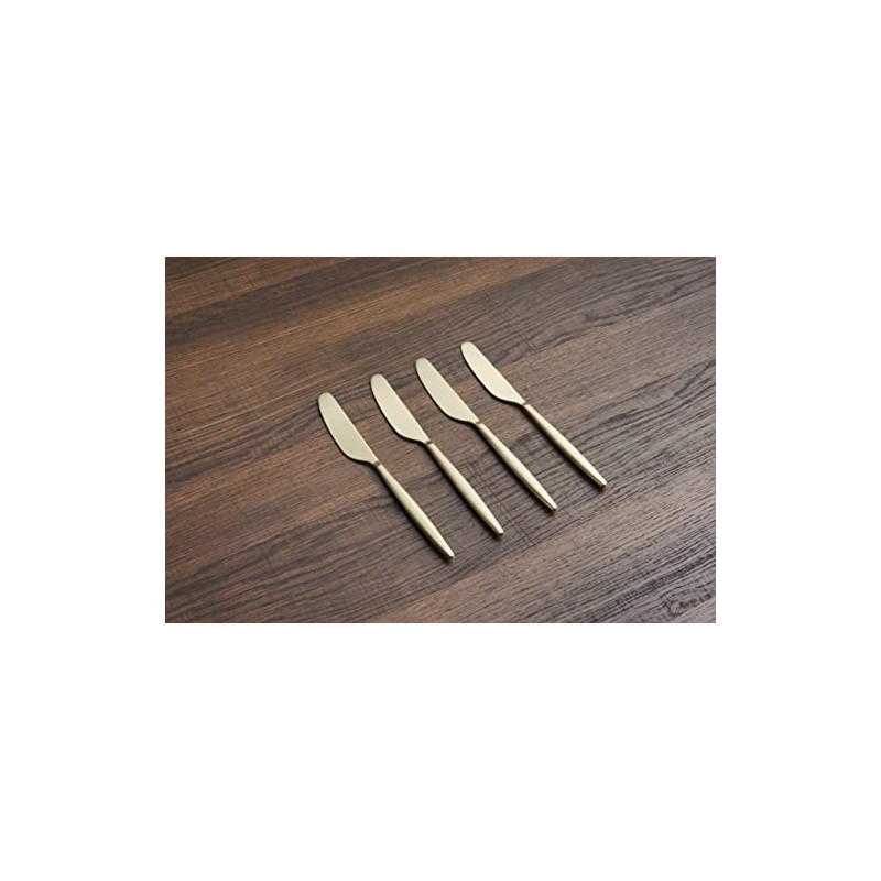 Cambridge Champagne Satin Gaze Spreaders, Set of 4, 0