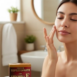 Crema De Tepezcohuite Con Vitamina E Mixta Día/noche