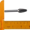 SF-5 Tungsten Carbide Bali Rotary File Tree Shape Radius End