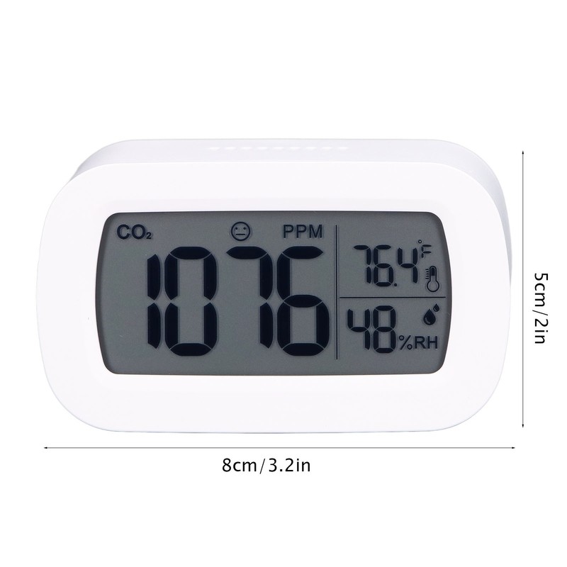 CO2 Detector USB Power Supply Indoor Carbon Dioxide Gas Concentration