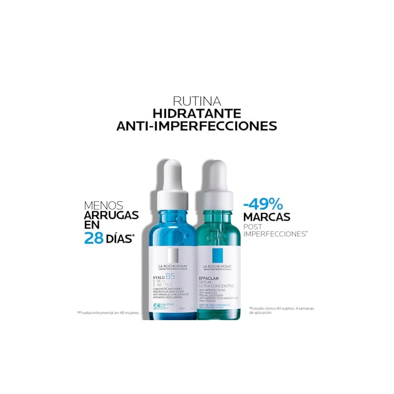 Kit La Roche-Posay Rutina Hidratante Anti-Marcas: Hyalu B5 Suractivated Serum