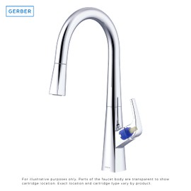 Gerber Plumbing Ceramic Disc Cartridge for Single Handle Faucet