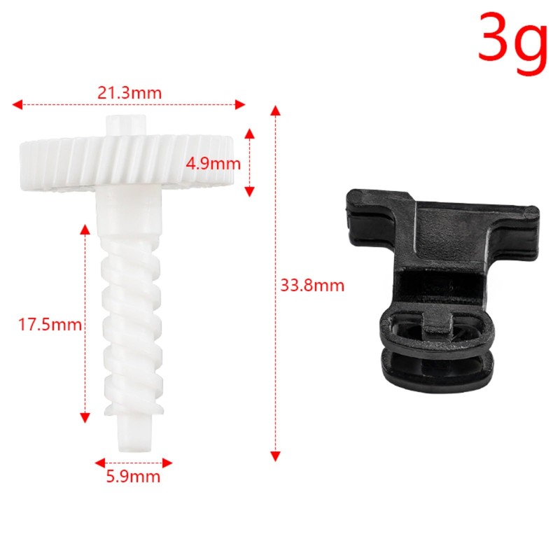 Tailgate Lock Repair Kit with Gear for VW Scirocco 2008-2017