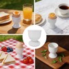 4PCS Egg Cups Reusable Plastic Eggs Cup Holder Dishwasher Safe