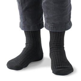Kinuya Socks, Cotton, Silk, Socks You Want to Wear Everyday, Women's, Men's, Large, Deodorizing, Antibacterial, Breathable, Stuffy, Simple, Gift, Ink Color