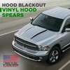 Vinyl Hood Spears Racing Stripes – Fits 2009-2018 Dodge Ram