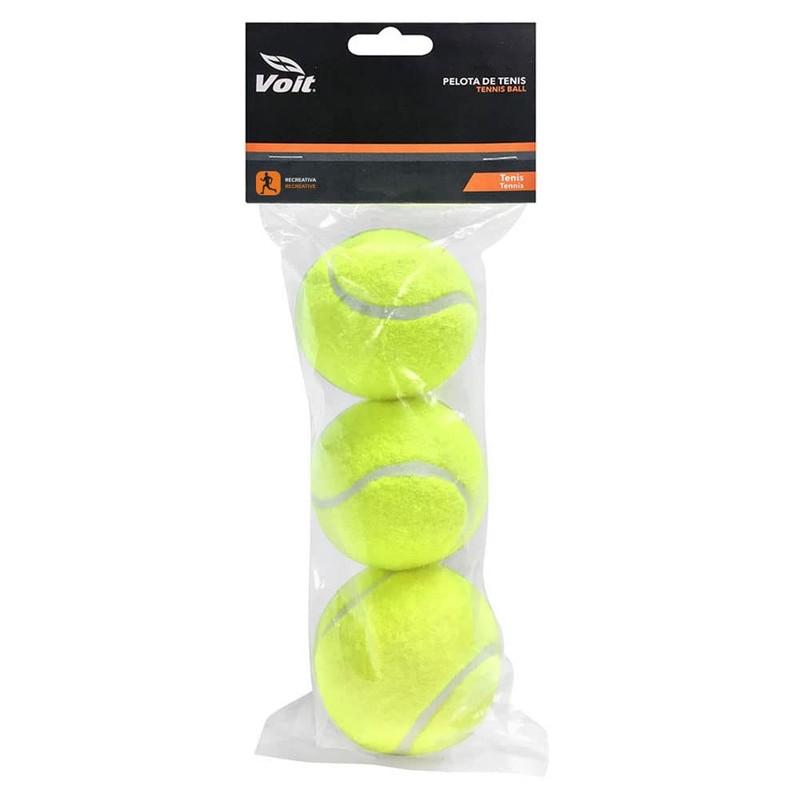 Voit Pelota de Tenis 3 Pack Entrenamiento