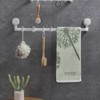 Hand Towels for Bathroom, Jacquard Pattern Cotton Hand Towel Set