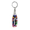 Avisa Stainless steel key chain - Trucker/Flags