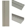 Generic Classic Aluminum Gray Glossy 12 x 3 1/4 Inch