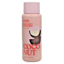 VICTORIA'S SECRET PINK COCONUT MILKY SOFT BODY WASH EXFOLIANT 12 oz NEW