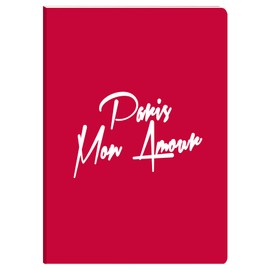Clairefontaine Moulin Rouge 812437C Notebook with Flexible Cover DIN A6 10.5 x 14.8 cm 64 Sheets Blank Assorted Pack of 1